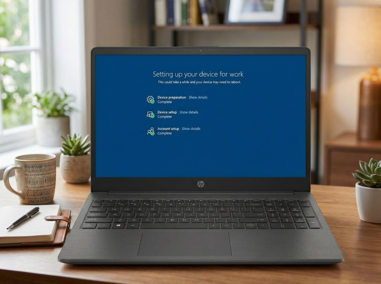 microsoft autopilot log in screen
