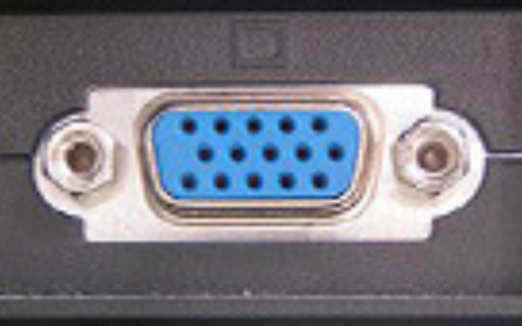 VGA port.