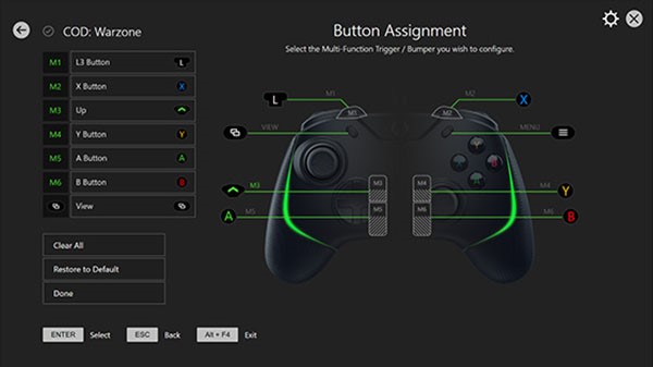 Diagram on Buttons