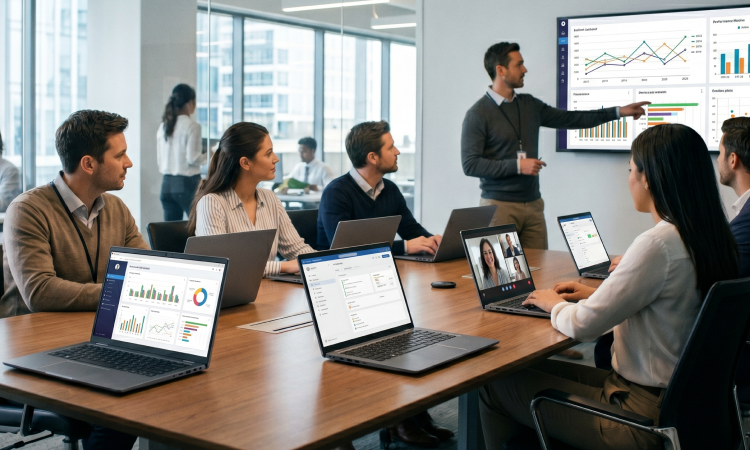 New Business Laptops and Monitors